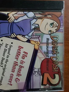 Diner Dash 2 Restaurant Rescue PC Game Playfirst Flo Is Back CD Rom - Picture 1 of 1