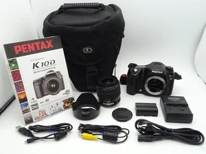 Pentax K10D SLR-Digitalkamera - Ink. Pentax 18-55mm Objektiv - Vom Händler- - Bild 1 von 7