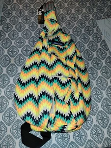 New with Tags "KAVU" Original Rope Bag Sling Pack Adjustable Rope Shou - Picture 1 of 5