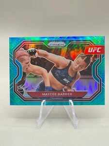 MAYCEE BARBER - 2021 Panini Prizm UFC (TEAL REFRACTOR SERIAL #21/49) - Bild 1 von 6