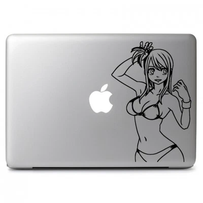 Apple Macbook Air Pro 13 15 Laptop Fun Cute Cool Sticker Transfer Decal Design - Image 1 of 2