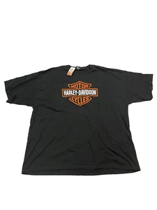 Harley-Davidson Men's T-Shirt Black Size 5XL NEW Orlando 312418 - Picture 1 of 5