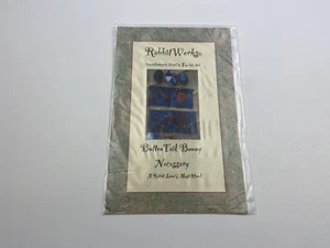 Rabbit Work Button Tail Bunny Necessary Needlepoint Pattern 6P - Picture 1 of 3