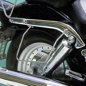 Telaietti supporti Spaan cromati borse laterali per Suzuki Marauder 800 VZ800 - Imagen 1 de 1
