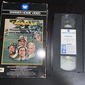 Caddyshack VHS Rare OG Warner Home Video Gatefold Big Box - Imagen 1 de 10