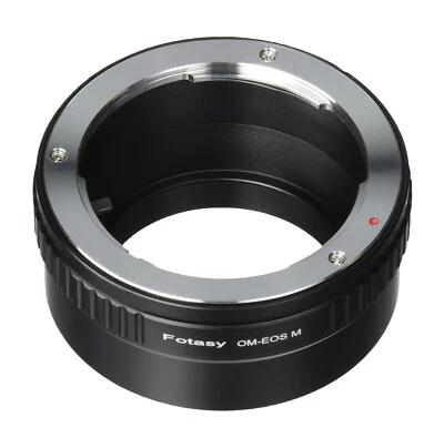 FOTASY Olympus OM Lens to CANON EOS-M Mirrorless Camera M5 M6 M10 M50II M100 Adapter