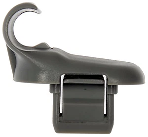 Sun Visor Clip Replacement Dorman 74063,LC6269261B77 Fits 04-11 Mazda RX8 Gray - Picture 1 of 3
