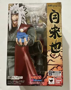 Artículo de colección Naruto Shippuden S.H.Figuarts Jiraiya BAN DAI auténtico ver foto - Imagen 1 de 8