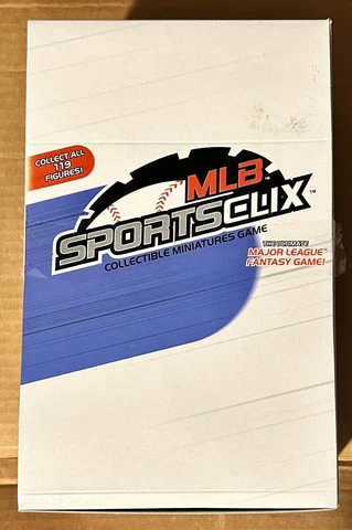 Topps 2005 Sportsclix Collectible 16 baseball Figures Sealed Master Piece Auto? Cover