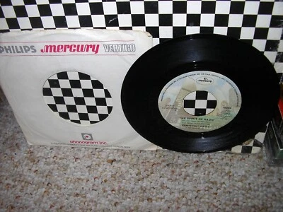 RUSH-Spirit Of Radio-OR.RARE HOWIE WEINBERG MASTERDISK MISPRINT 45! NO BAND NAME - Image 1 of 4