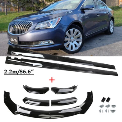 For Buick Lacrosse Front Bumper Lip Chin Spoiler Body Kit Splitter Side Skirt - Imagem 1 de 4
