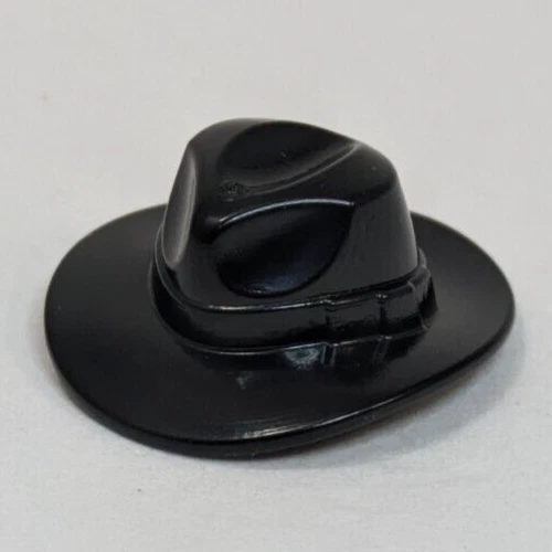 LEGO Fedora Negro / Sombrero de Vaquero - Nuevo Foto 1 de 1