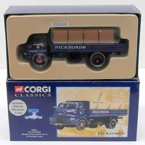 Corgi 1/50 Scale 20501 - Bedford S Dropside Lorry & packing cases - Pickfords - Picture 1 of 4