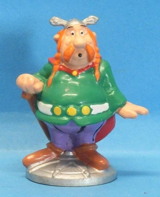 MAJESTIX Variante Nr. 2 Gürtel weiß : aus Asterix Serie BULLY 1990 Bullyland - Bild 1 von 3