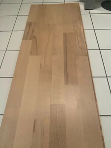 30,45 qm Parkett Buche weiss versiegelt zum Schnäppchenpreis - Bild 1 von 3