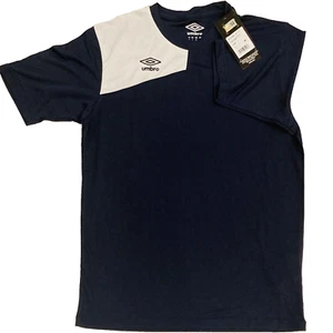 Umbro Soccer Futbol Field Jersey Training Shirt - Youth - Small - Navy/White - Picture 1 of 10