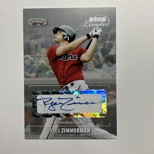 Ryan Zimmerman #25 2006 autógrafo novato edición plateada automático RC/100 - Imagen 1 de 2