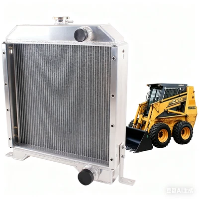 #1347609C1 Radiador de 3 filas para minicargadora Case 1840 1845C 1A12192 Foto 1 de 4