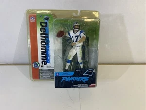 Jake Delhomme Carolina Panthers McFarlane Action Figure NIB NFL 2004 Yellowing - Picture 1 of 7