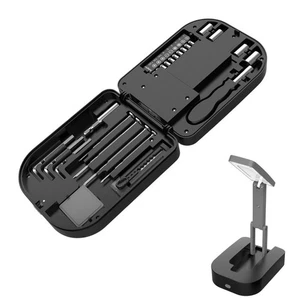 Complete 26 Piece Foldable LED Light Tool Set with Flashlight and Hex Keys - Picture 1 of 8