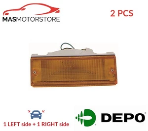INDICATOR LIGHT BLINKER LAMP PAIR LORO 214-1625L-AE 2PCS FOR MITSUBISHI L200 - Picture 1 of 5
