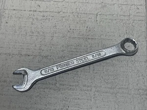 GLOBEMASTER 9/16” Combination Wrench Forged Steel Vintage Italy - Picture 1 of 13
