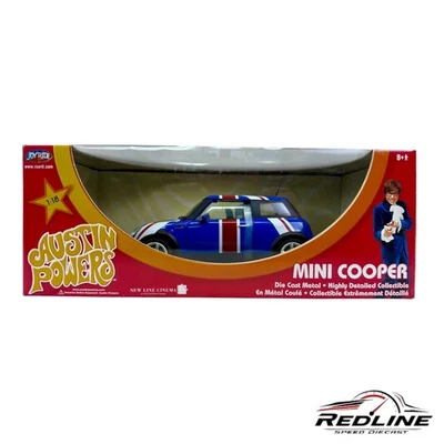 🇬🇧🇬🇧🇬🇧Joyride Austin Powers Mini Cooper British Flag 1:18 C1🇬🇧🇬🇧🇬🇧 - Image 1 of 4