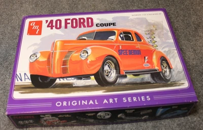 Ford Cupé 1940 Speedmon AMT 40 AMT Escala 1/25 Modelo AMT730/12 Foto 1 de 4
