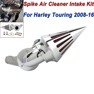 Spike Cone Air Cleaner Intake Filter For Harley Touring Road Electra Glide 08-16 - Picture 1 of 10