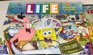 The Game of Life Sponge Bob Square Pants Edition COMPLETE Milton Bradley 2005 - Picture 1 of 18