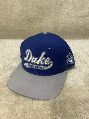 Chapéu Snapback Vintage Starter Duke Blue Devils Script Logotipo Azul - Imagem 1 de 4