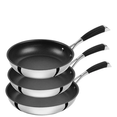 Tris Padelle Zwilling Poletto in acciaio | Antiaderente per induzione - Immagine 1 di 2