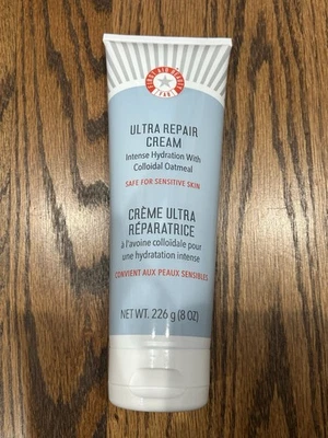 Crema reparadora First Aid Beauty Ultra hidratación intensa 8 oz sellada nueva Foto 1 de 2