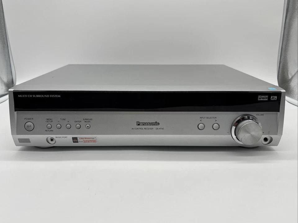 Panasonic SA-HT40 HiFi AV Control Receiver Stereo 5.1 Channel Tested Works READ - Image 1 of 4