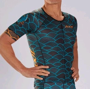 Zoot Radtrikot Aloha Medium Tri Aero Triathlon Full Zip Stretch Radshirt - Bild 1 von 7