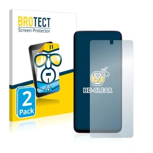 2x Display Schutz Folie für Samsung Galaxy M51 Zubehör Transparent - Photo 1/6