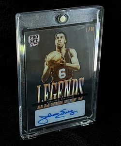 2023 JULIUS ERVING "DR.J" • AUTOGRAPH 1/10 • LEAF PRO SET LEGENDS - Bild 1 von 3