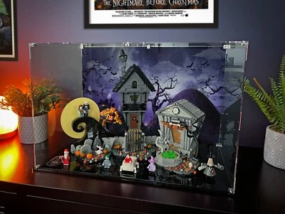 BRIXBOX Display case for LEGO Disney Tim Burton's The Nightmare Before Christmas - Image 1 of 4