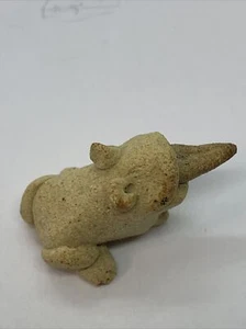 Vintage Handmade Frog / Toad Figurines With Tongue Sticking Out Collectable - Picture 1 of 6