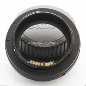 T2 auf Canon EOS EF (alle Spiegelreflexkameras/DSLR) mit Pusteblume Chip. T2 Mount Canon. - Bild 1 von 1