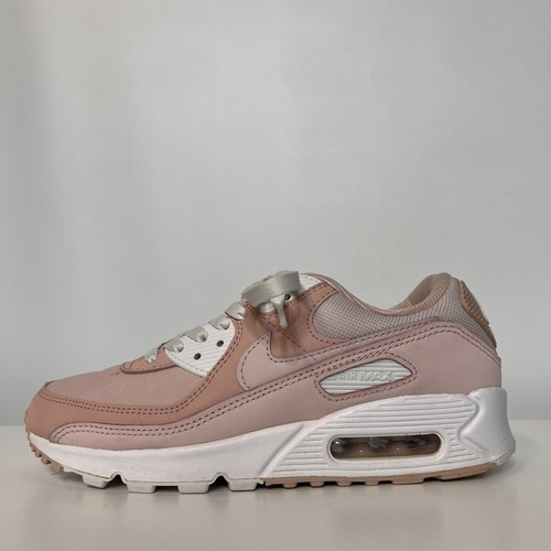 Scarpe da ginnastica Nike Air Max 90 a malapena rosa bianche DJ3862 600 donna taglia 8