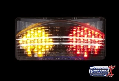Luz trasera LED integrada para Honda CBR 600 F4I 2001 2002 2003 COMBO FIT TRANSPARENTE  Foto 1 de 4