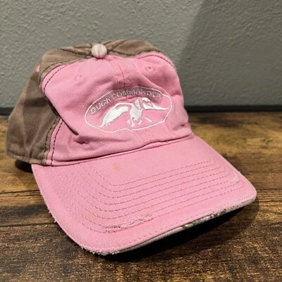 Sombrero de Caza Mujer DUCK COMMANDER Camuflaje Rosa Panel Frontal Ajustable Foto 1 de 4