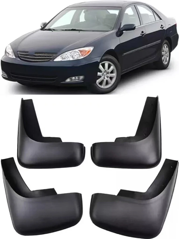 Nuevos protectores contra salpicaduras delanteros y traseros moldeados guardabarros para Toyota Camry 2.4 2002-2006 Foto 1 de 4