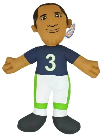 Russell Wilson Plush Seattle Seahawks Football Quarterback Ralley Men NFLPA 2013 Cover