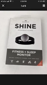 Misfit Shine Fitness Sleep Monitor, Black - Picture 1 of 3