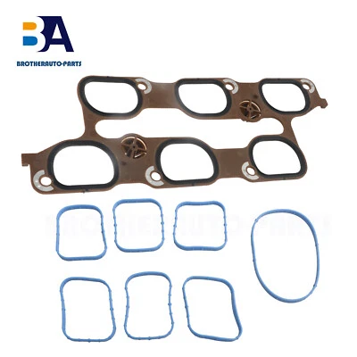 Intake Manifold Gasket + Seal Ring for Chevrolet Camaro Caprice Colorado - Image 1 of 4