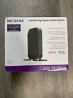 Netgear CM400-100NAS Cable Modem Compatible with Cable Providers Xfinity, Black-