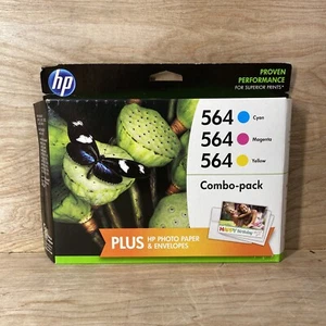 HP 564 Cyan Magenta gelb versiegelt Combo Pack Tintenpatronen Original Verwendbar bis 2016 - Bild 1 von 5