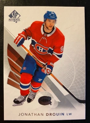 Jonathan Drouin 2017-18 SP Authentic Hockey UD #17 Montreal Canadiens - Image 1 of 2